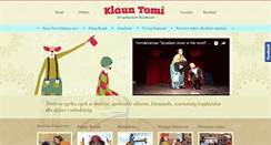 Desktop Screenshot of klaun-tomi.pl